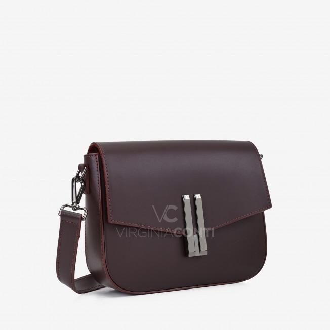 Сумка через плече (крос-боді) Virginia Conti бордова