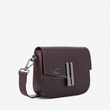 Сумка через плече (крос-боді) Virginia Conti бордова