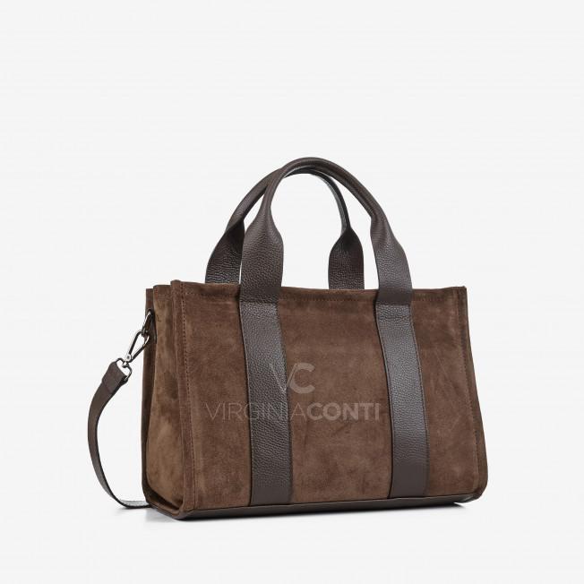 Сумка Virginia Conti кольору шоколад