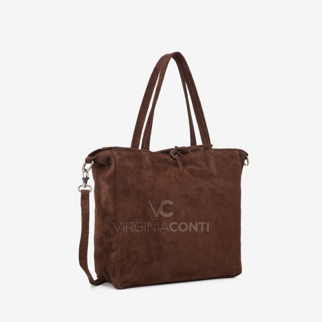 Сумка Virginia Conti кольору шоколад