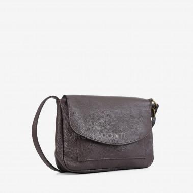 Сумка через плече (крос-боді) Virginia Conti кольору шоколад