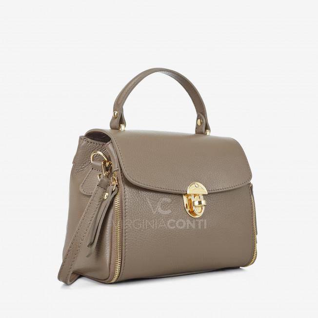 Сумка Virginia Conti цвета темный тауп