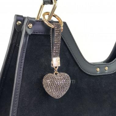 Брелок Virginia Conti цвета темный тауп