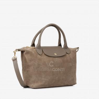 Сумка Virginia Conti цвета темный тауп