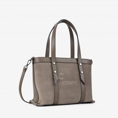 Сумка Virginia Conti кольору темний тауп