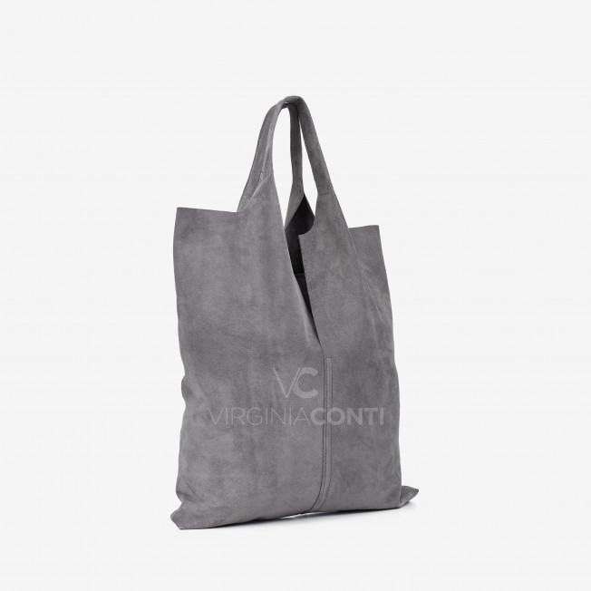 Шоппер Virginia Conti темно-серый