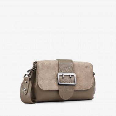 Сумка через плечо (кросс-боди) Virginia Conti цвета темный тауп