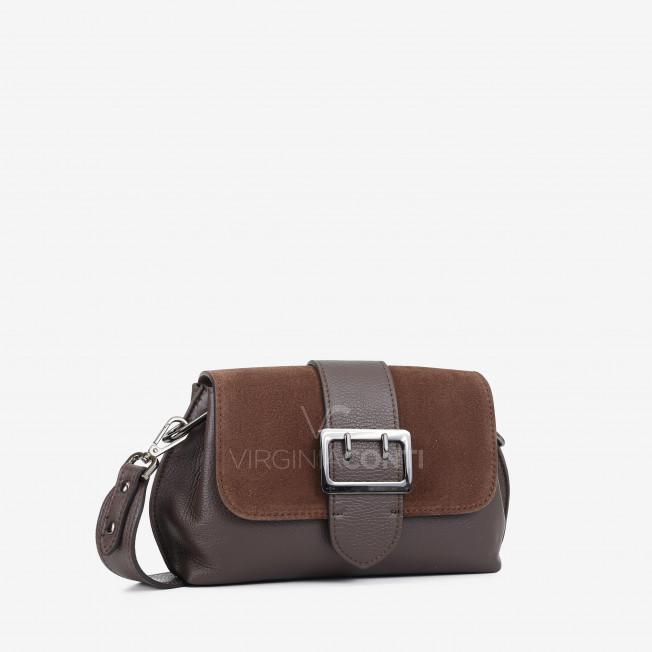 Сумка через плечо (кросс-боди) Virginia Conti цвета шоколад