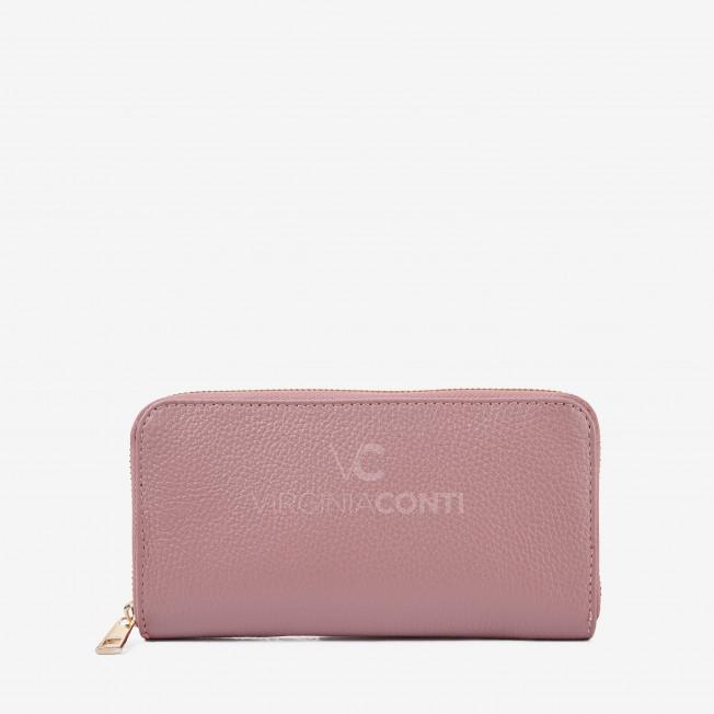 Кошелек - картхолдер Virginia Conti темно-розовый