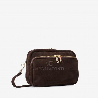 Сумка через плечо (кросс-боди) Virginia Conti цвета шоколад