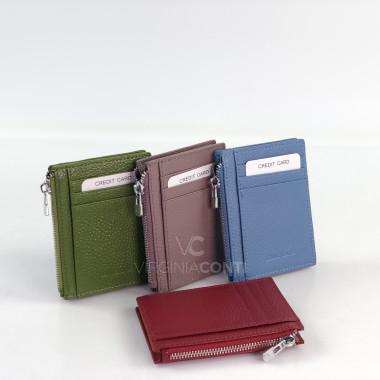 Гаманець - картхолдер Virginia Conti темно-рожевий