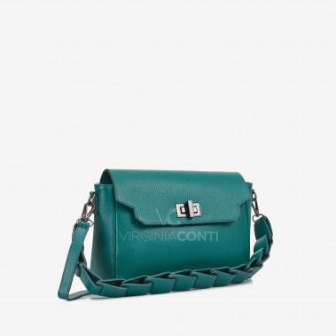 Сумка через плечо (кросс-боди) Virginia Conti изумрудного цвета