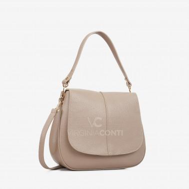 Сумка через плече (крос-боді) Virginia Conti кольору тауп