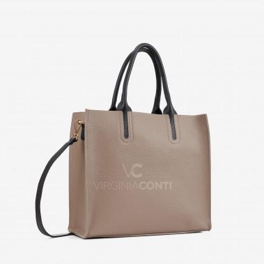 Шоппер Virginia Conti цвета тауп