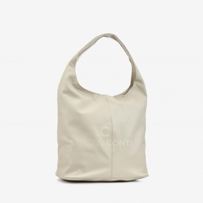Сумка на плечо Virginia Conti бежевая