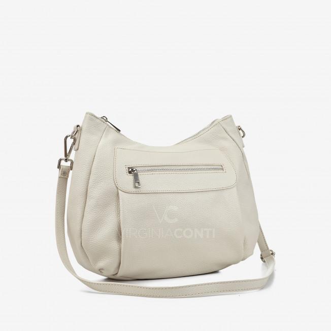 Сумка через плечо (кросс-боди) Virginia Conti бежевая