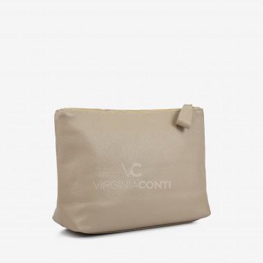 Косметичка Virginia Conti цвета светлый тауп