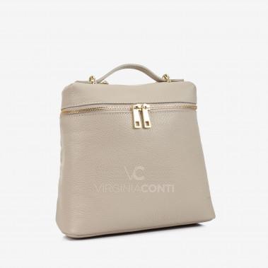 Сумка-рюкзак Virginia Conti кольору капучіно