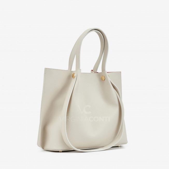 Шоппер Virginia Conti бежевый