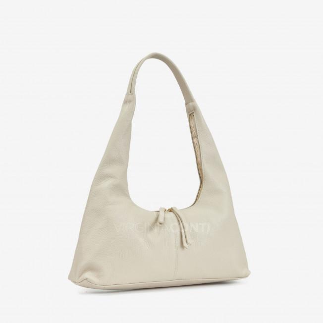 Сумка на плечо Virginia Conti бежевая