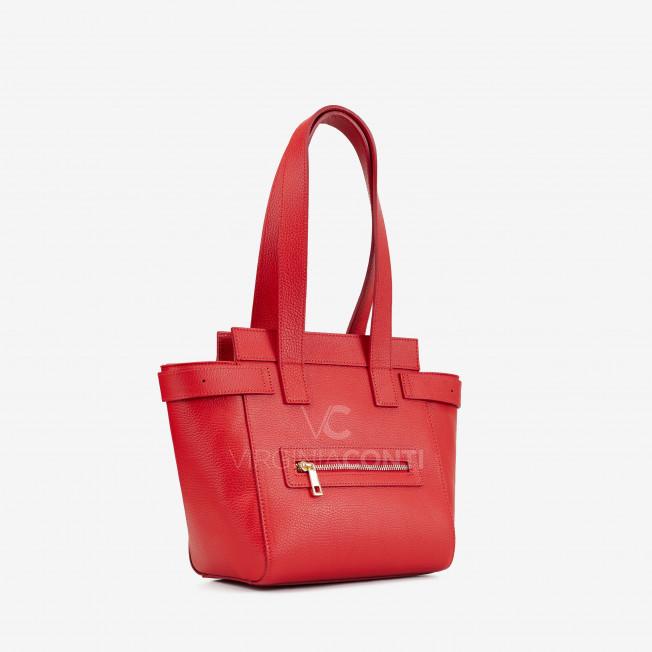 Сумка на плече Virginia Conti червона