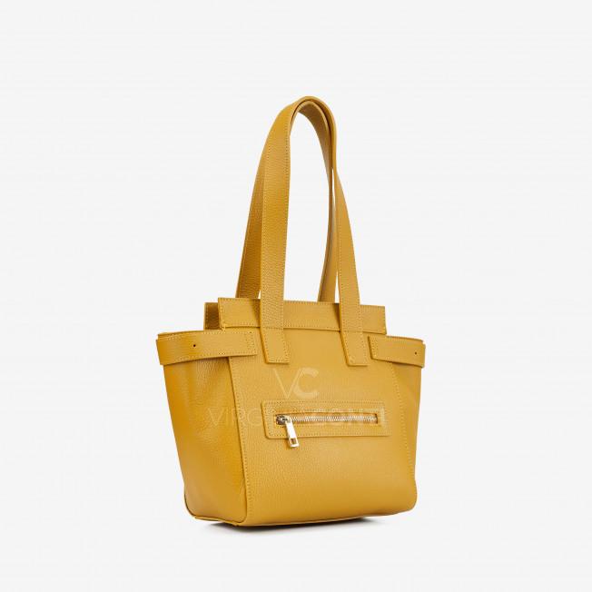 Сумка на плечо Virginia Conti горчичная