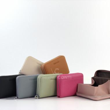 Візитниця Virginia Conti кольору зелений чай