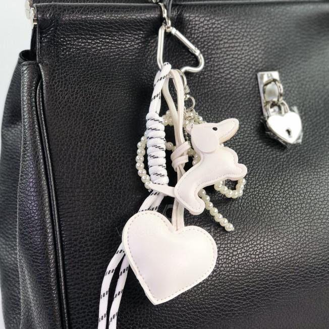 Брелок Virginia Conti белый