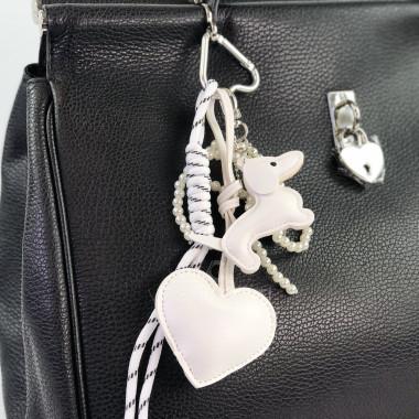 Брелок Virginia Conti белый