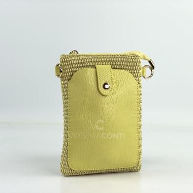 Сумка через плечо (кросс-боди) Virginia Conti лимонная