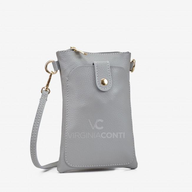 Сумка через плече (крос-боді) Virginia Conti сіра