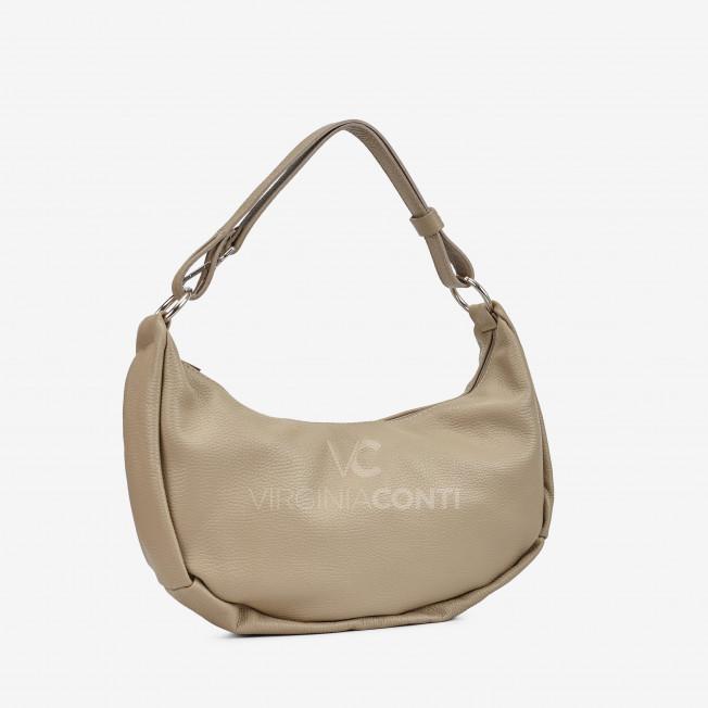 Сумка на плече Virginia Conti кольору світлий тауп