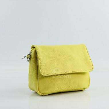 Сумка через плече (крос-боді) Virginia Conti лимонна