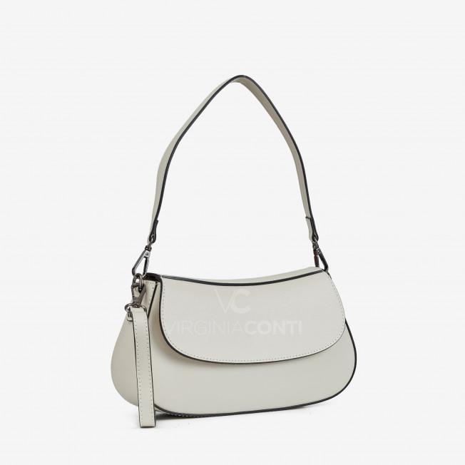 Сумка через плечо (кросс-боди) Virginia Conti бежевая